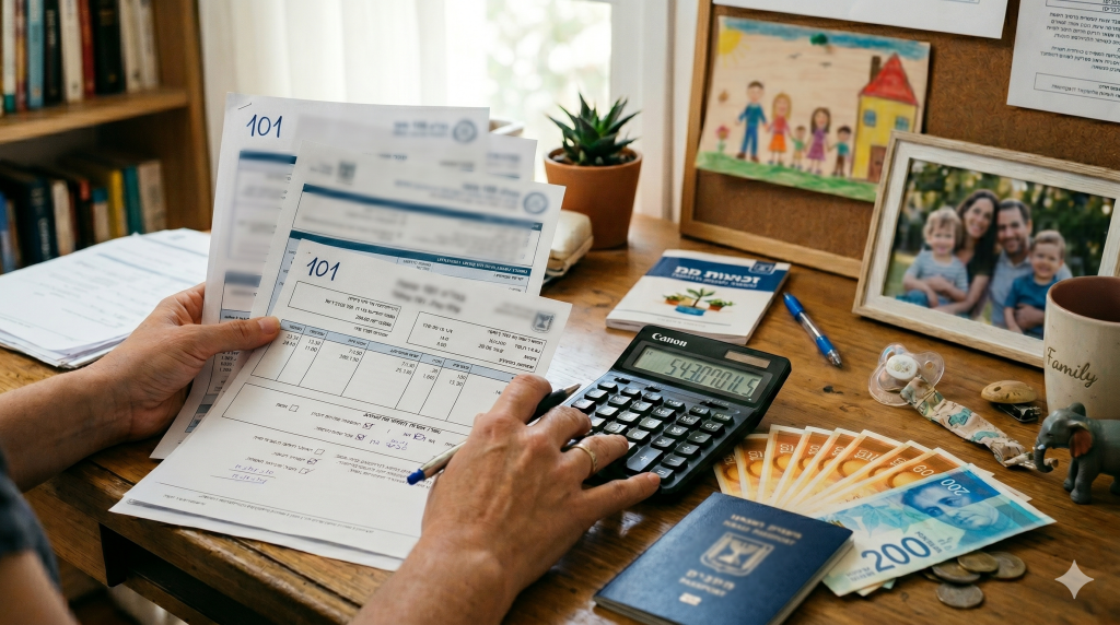 Документы и семейные обстоятельства, влияющие на некудот зикуй в Израиле